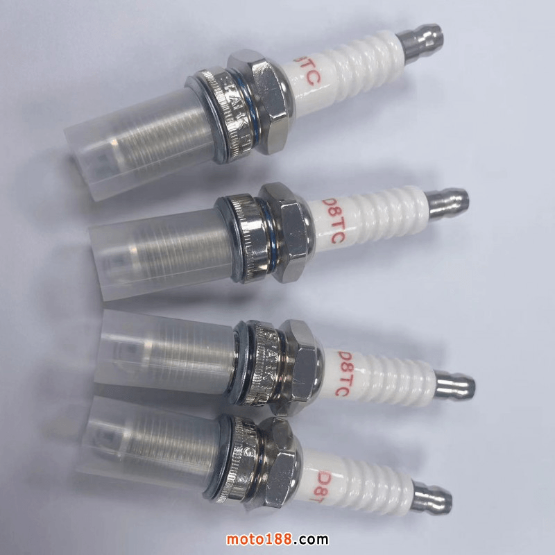 Sparkplug and spark plug cap