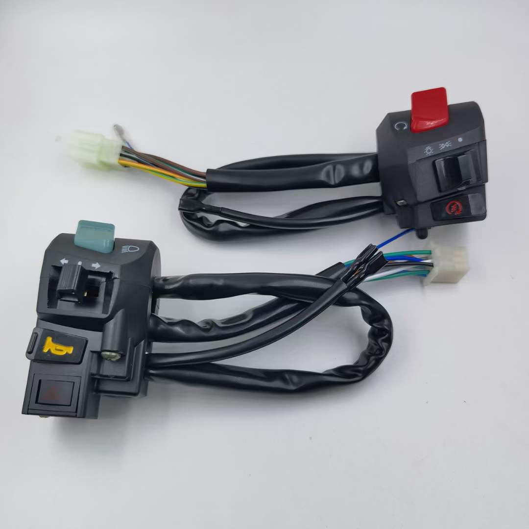 Motorcycle or electric bike handlebar switch