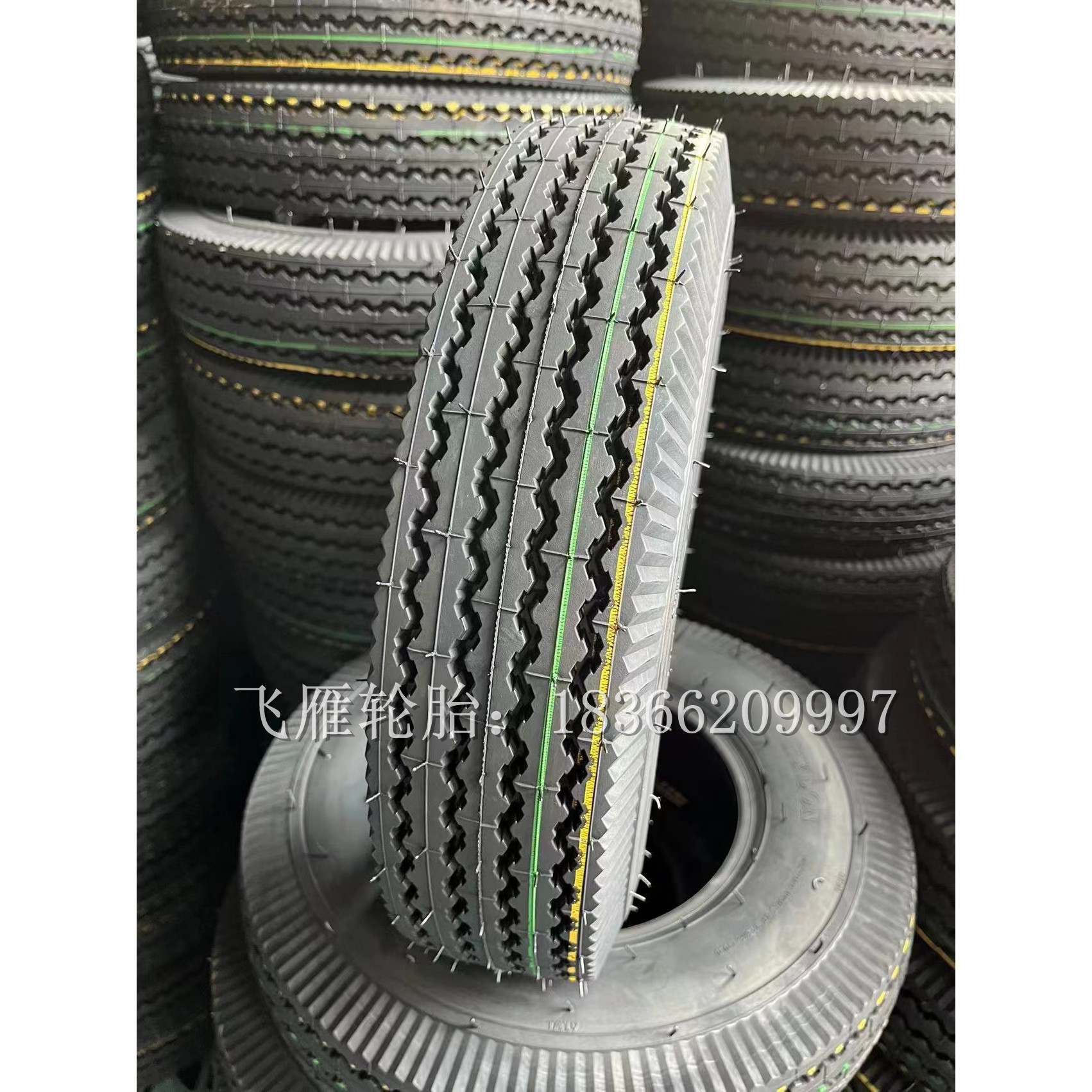 Motorcycle inner and outer tires