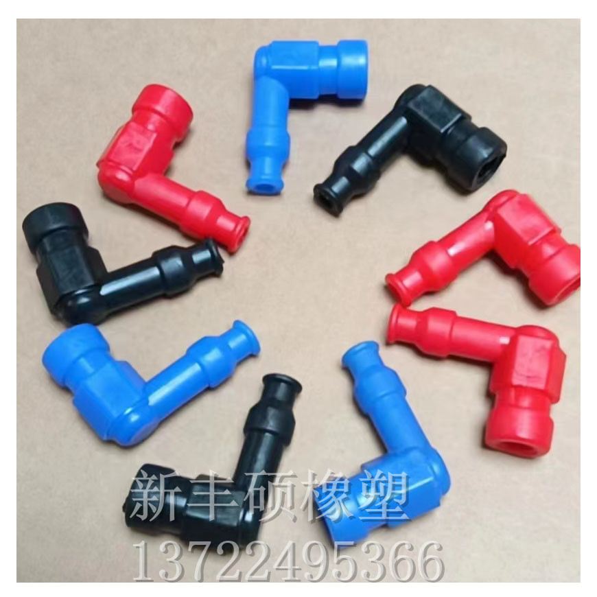 Motorcycle rubber high-pressure cap