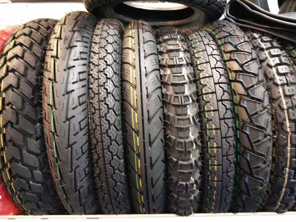 Motorcycle and tricycle outer and inner tires