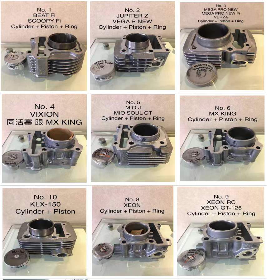 Motorcycle cylinder, sleeve cylinder