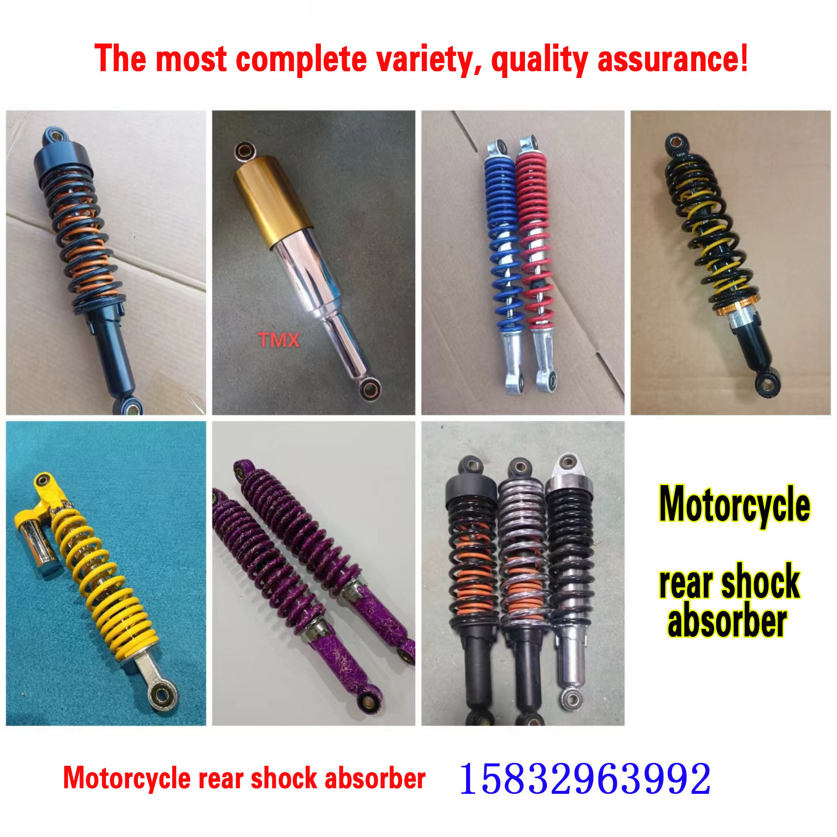 Motorcycle rear shock absorber